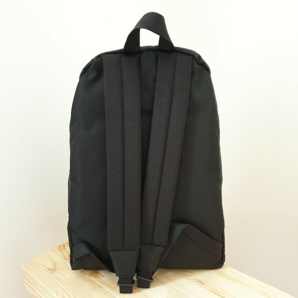 Balenciaga Political Logo Nylon Backpack - Black - Picture 2 of 6